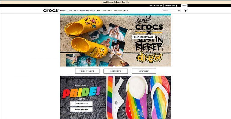 pous.shop tienda dudosa calzado Crocs