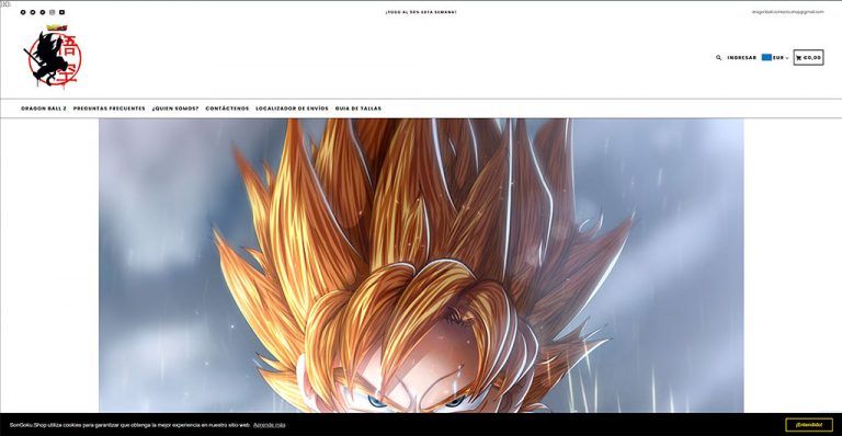 songoku.shop questionable online store Songoku products