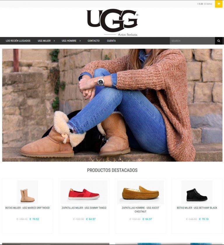 activosenlavia.com tienda dudosa calzado UGG
