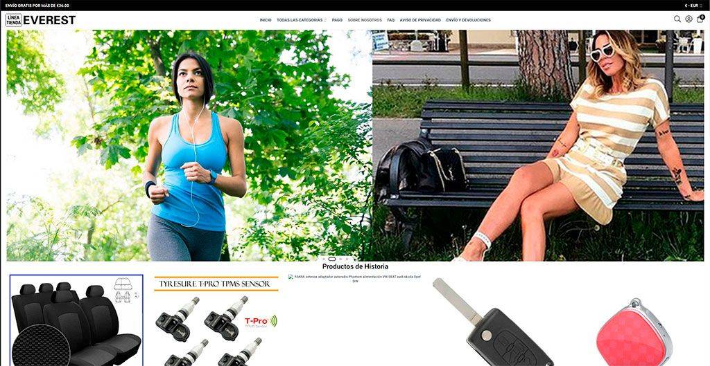 Everesti.xyz Tienda Online Dudosa Multiproducto