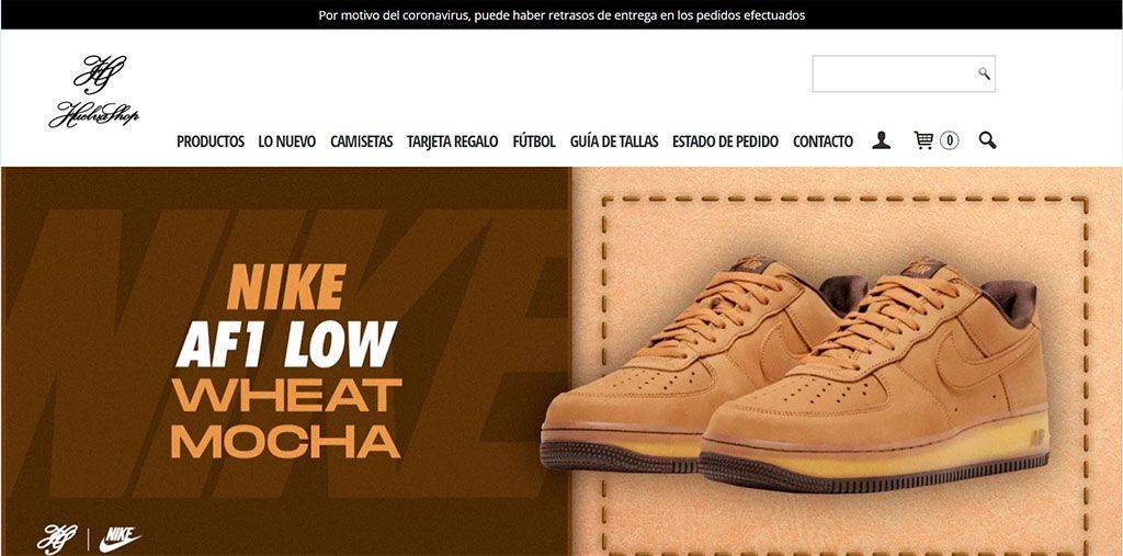 Huelvashop.com Tienda Online Falsa Material Deportivo