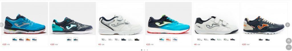 Jamaspain.shop Online Fake Sports Articles Joma
