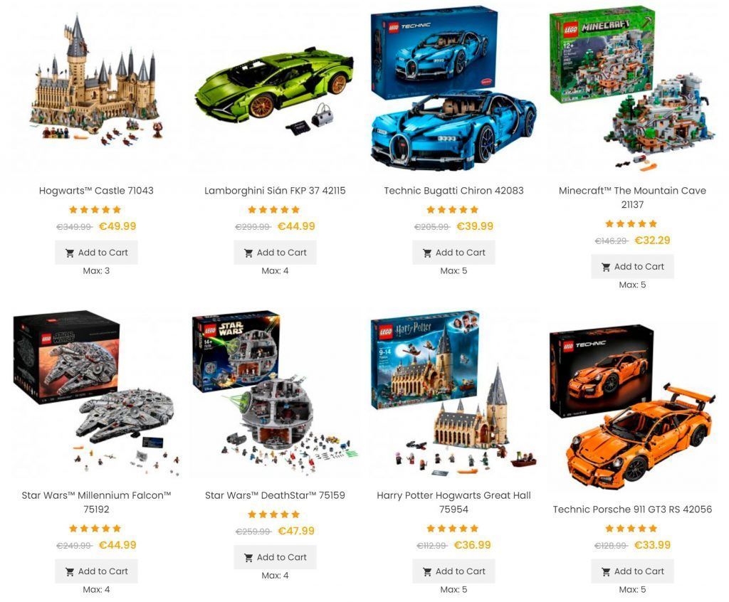 Sale.yhappy.best Fake Online Shop For Lego Products