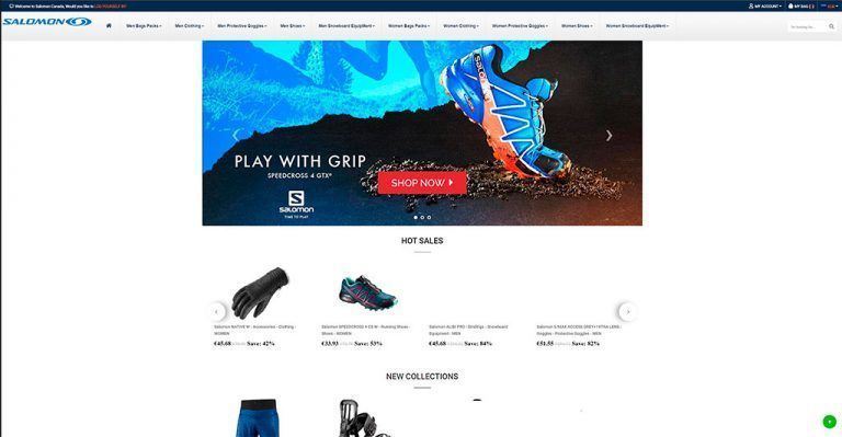 salomoncanada.ca online shop fake products Salomon