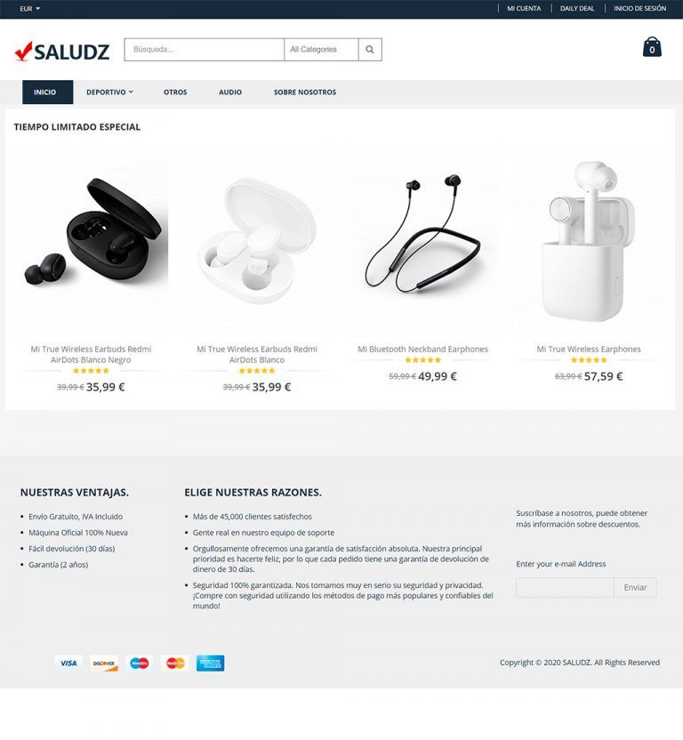 saludz.com fake online sports shop