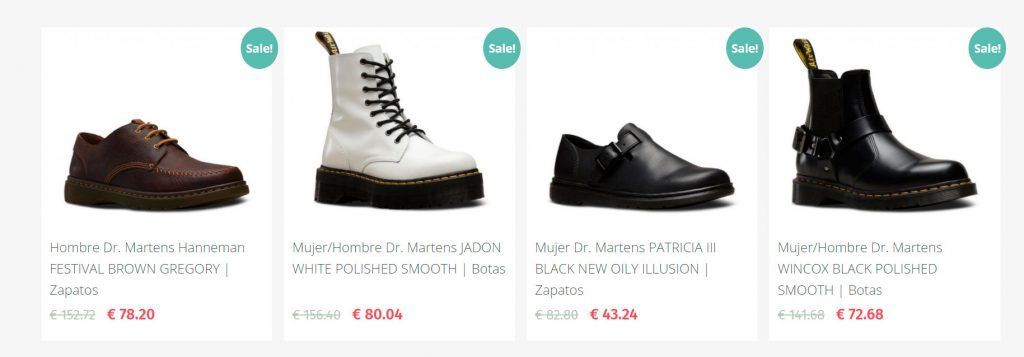 Aerna.es Online Shop For Fake Dr. Martens Shoes