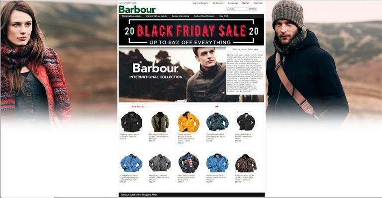 barbouroutletstore.cc questionable online store Barbour articles