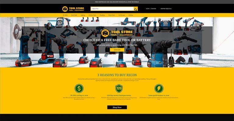 detoolen.com questionable online store tools and machinery