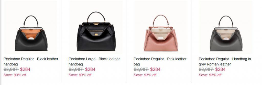 Fendi Outlets.com Tienda Online Dudosa