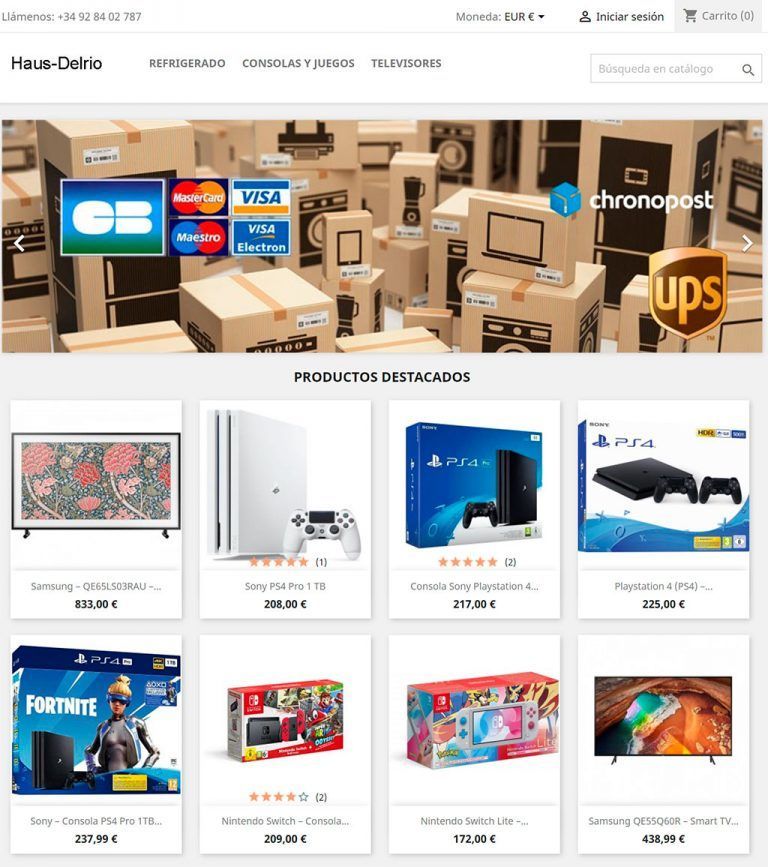 haus-delrio.com fake technology online shop