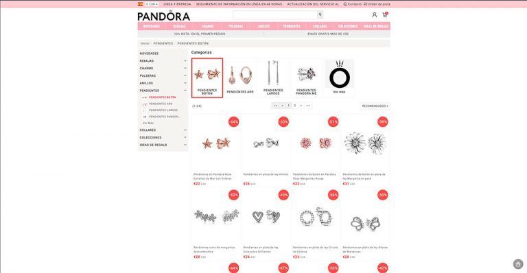 panhes.com questionable online store Pandora jewellery