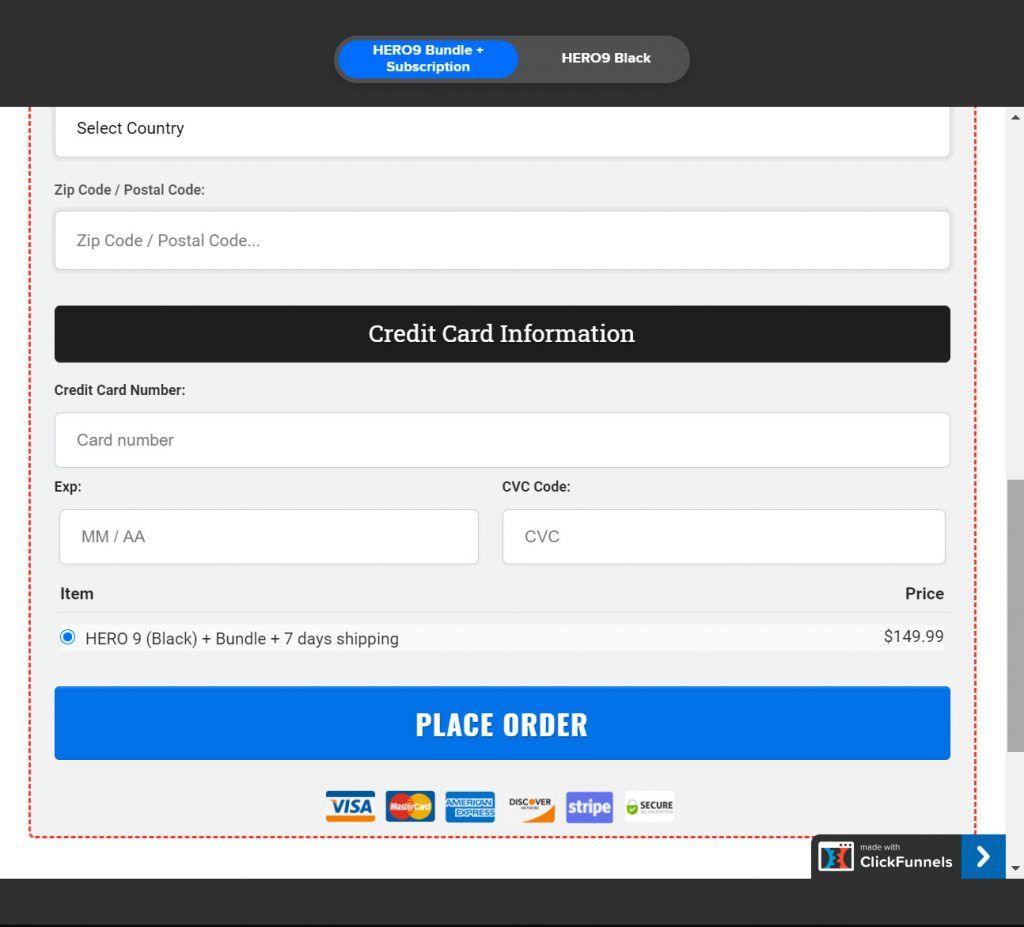 Strore Go.pro Tienda Online Dudosa