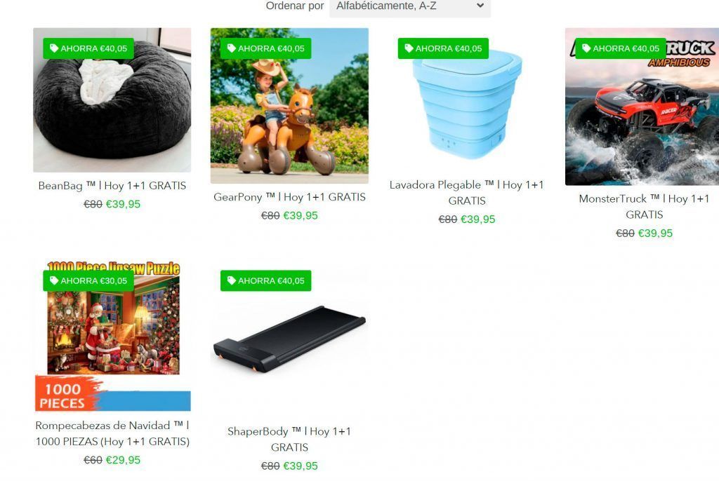 Vorelo.es Fake Multiproduct Online Shop