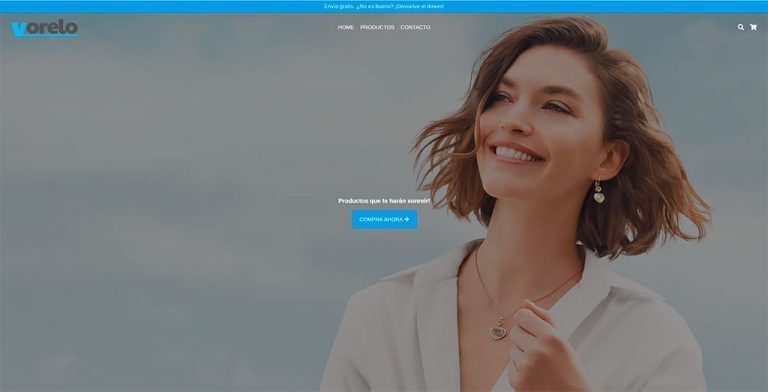 Vorelo.es fake multiproduct online shop