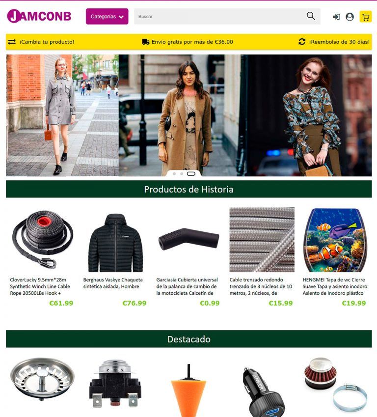 jamconbds.com fake multi-product online shop