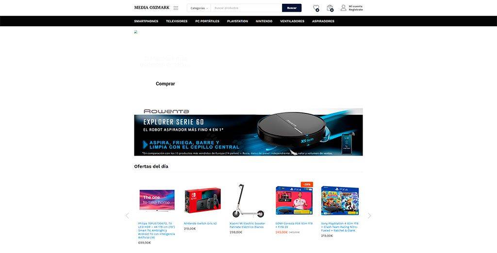 Media Oximark.com Tienda Online Dudosa Productos Electronicos