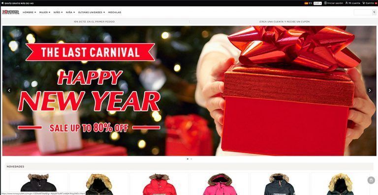 norwayoutlet.co questionable online store Geographical Norway products