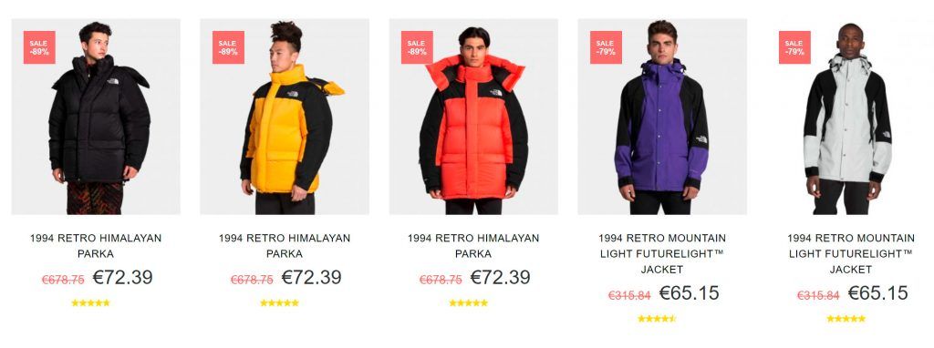 Sale.fleecetnf.cc Fake Online Shop The North Face Products