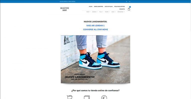 selectiveshops.com fake trainers online shop