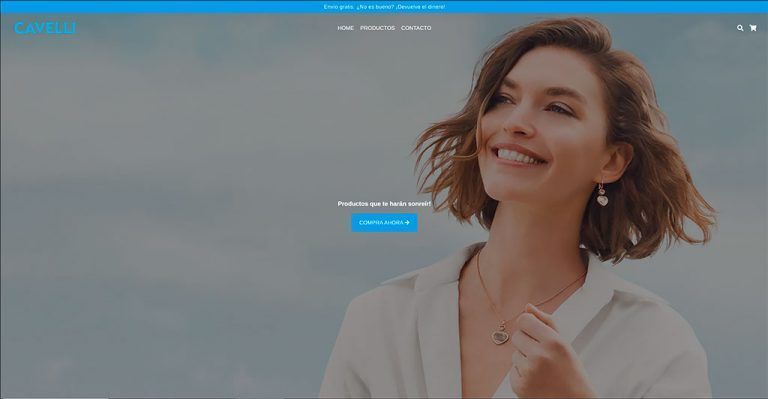 cavelli.es fake multi-product online shop