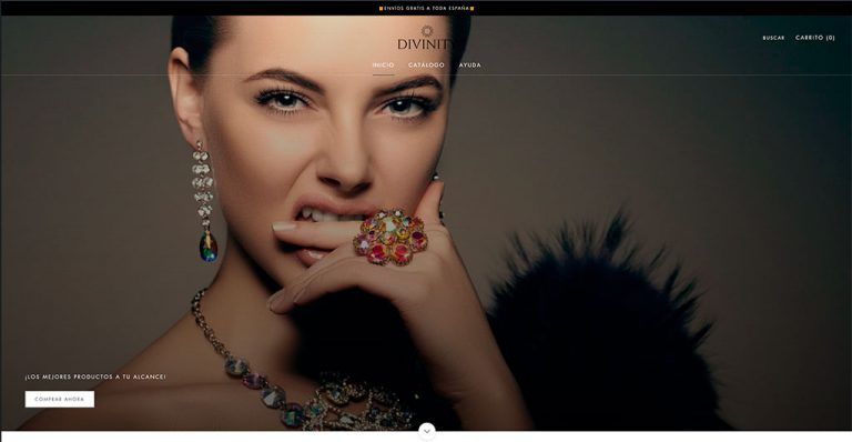 divinityspain.com online shop fake products for women