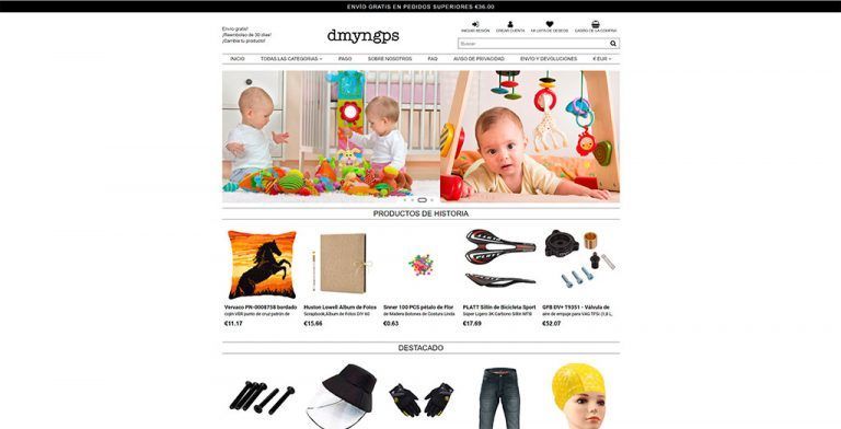 dmyngps.com fake multi-product online shop