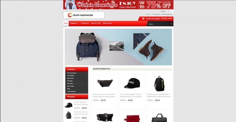 durst-meixner.de questionable online store for branded products