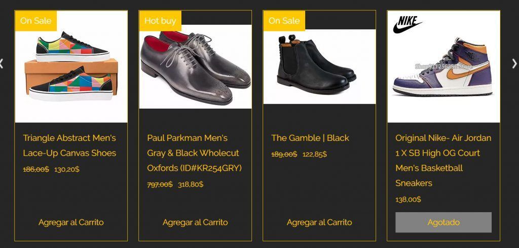 Es.melanincybermall.com Fake Multi Product Online Shop