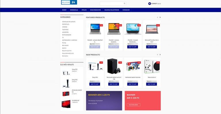 melstore24.com questionable online store electronic products