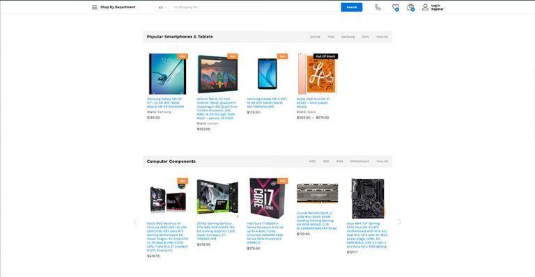priparax.com fake multi-product online shop