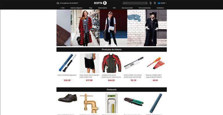 scuttarii.com fake multi-product online shop