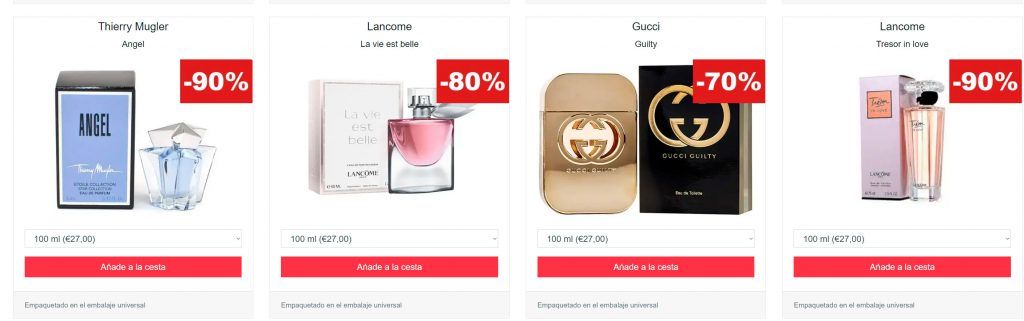 Vendiendoperfume.xyz Online Shop Fake Branded Perfumes