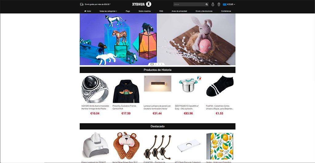 Xybhuaxue.com Tienda Online Dudosa Multiproducto