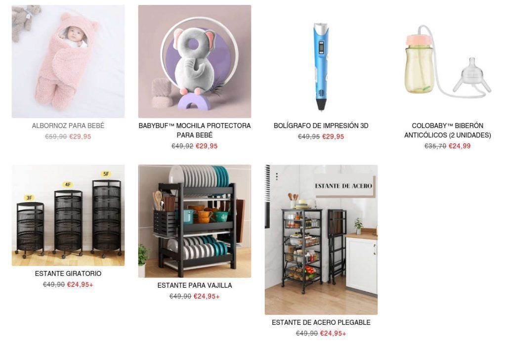 Sanchollo.com Fake Multiproduct Online Store