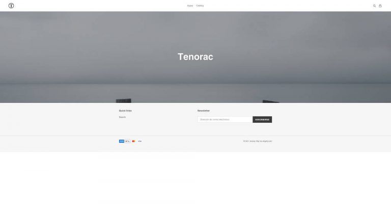 tenorac.com fake multiproduct online store