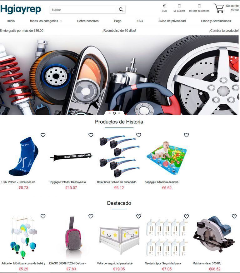 hgiayrep.com multiproduct online store