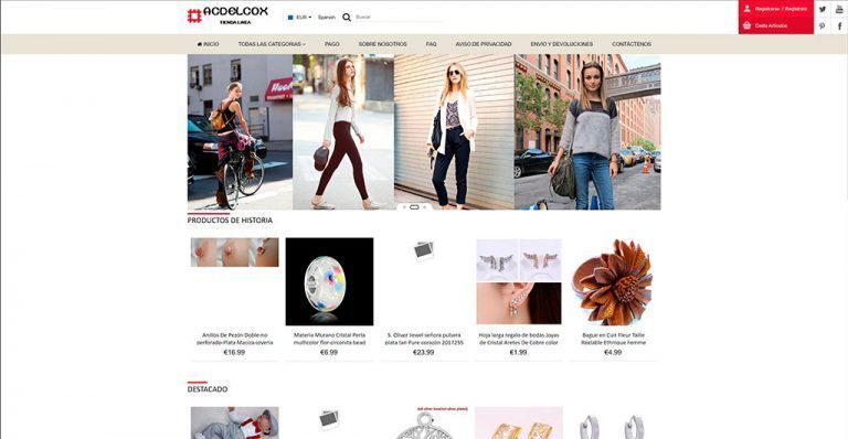 acdelcox.com dubious multi-product online shop