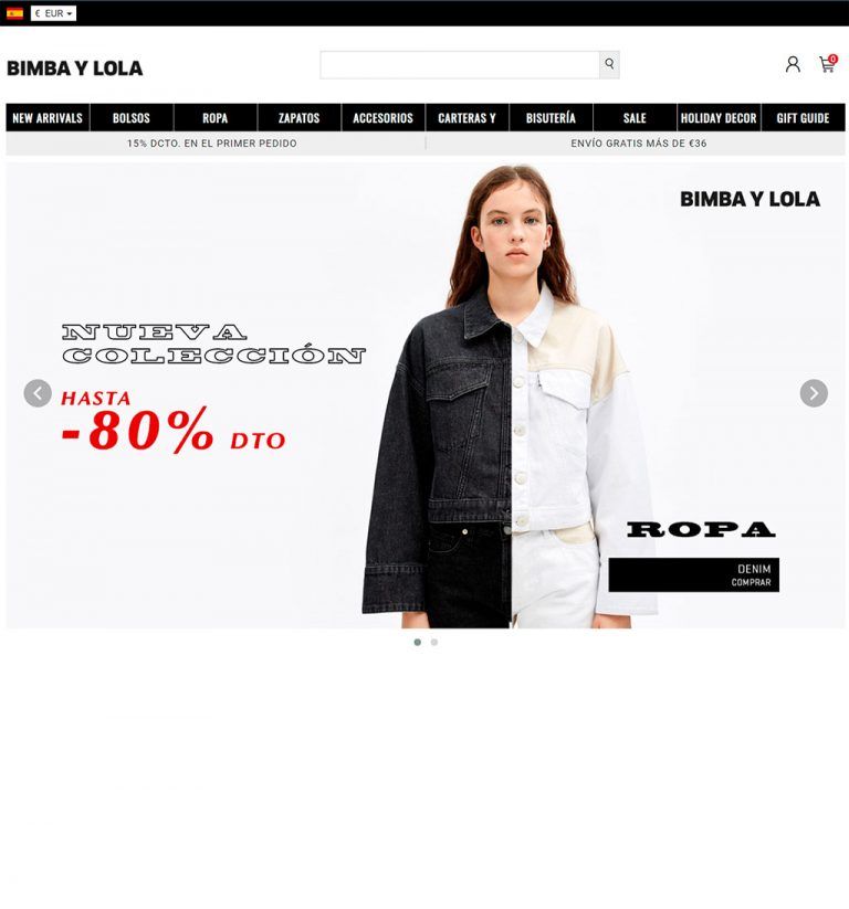 bolsosrebajascl.online shop online at Bimba y Lola