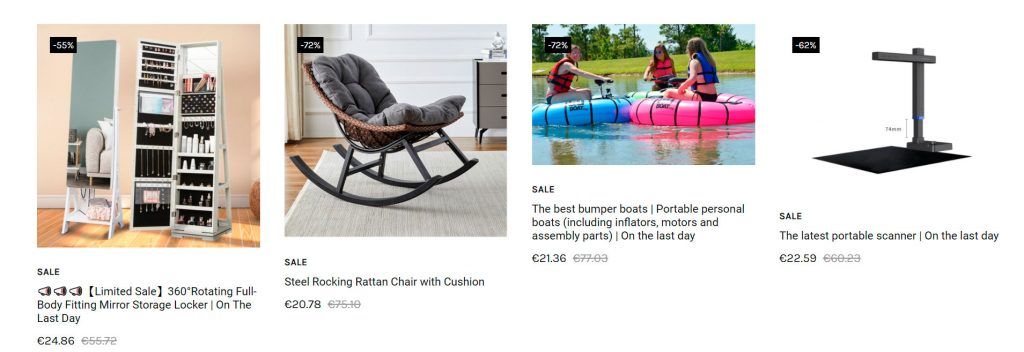 Bvogouf.top Dubious Multi Product Online Shop