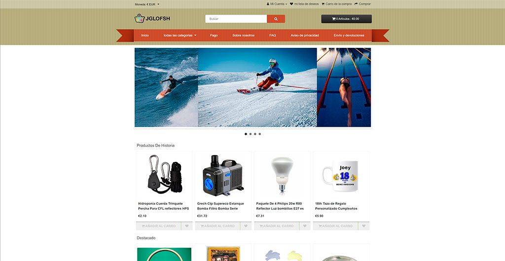 Jglofshan.com Tienda Online Dudosa Multiproducto