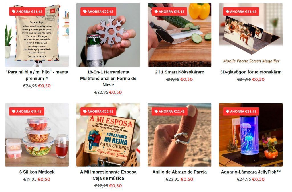 Lasmejoresdelicias.com Dubious Online Shop Multiproduct