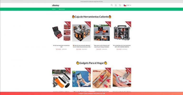 clbakey.com dodgy multi-product online shop