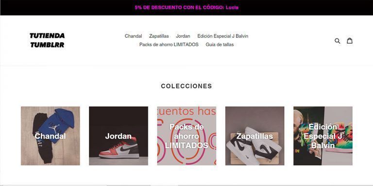latiendatumblrr.es dubious online shop sports shoes and clothing
