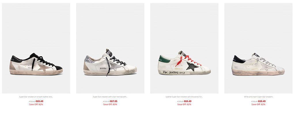 Ngful.com Online Shop Dubious Golden Goose Sneakers