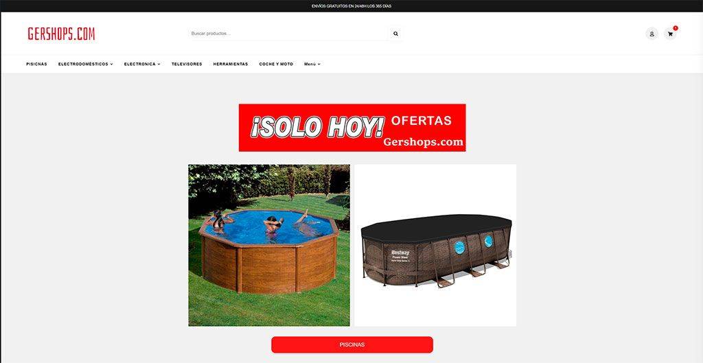 Gershops.com Tienda Online Dudosa Multiproducto