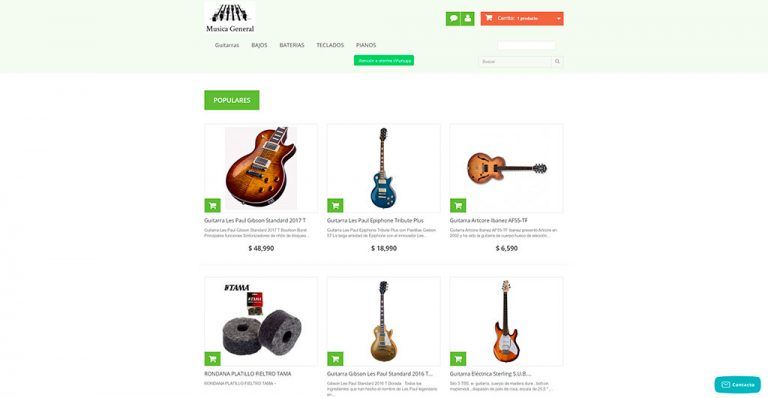 musicageneral.com.mx tienda online dudosa instrumentos musicales