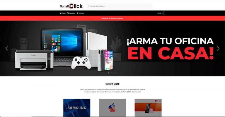 outlettclick.com dubious electronics online shop
