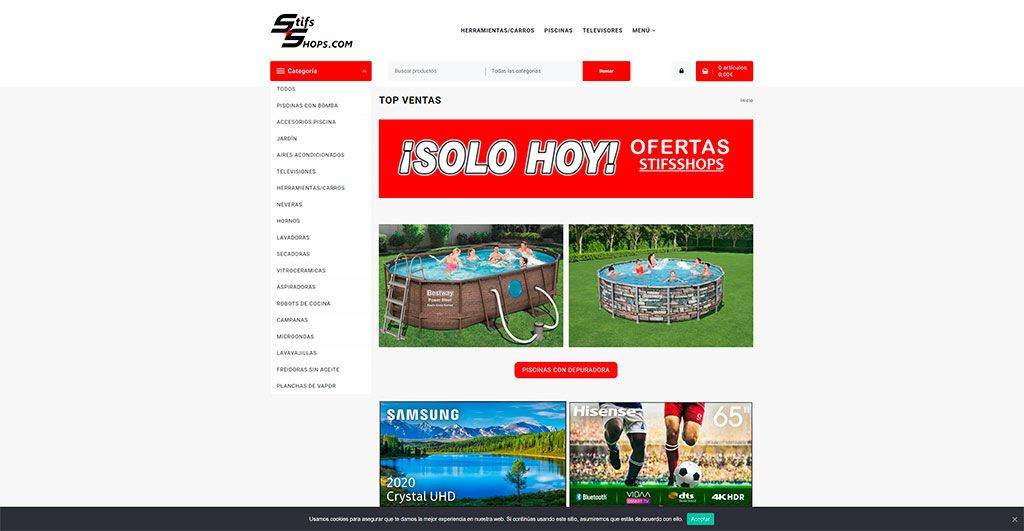 Stifsshops.com Tienda Online Dudosa Multiproducto