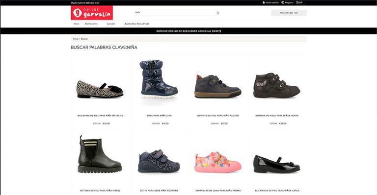 garvalines.shop online shop doubtful Garvalín footwear