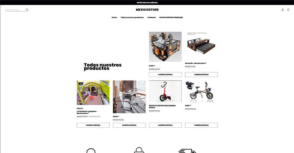 Mexicoostoore.com Tienda Online Dudosa Multiproducto